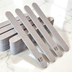 80/80 Grit Double Sided Reusable Nail File Zebra