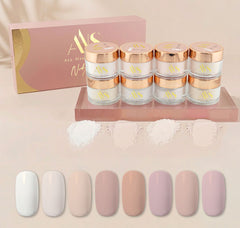ANS Nude Mood Collection Set of 8 Colors